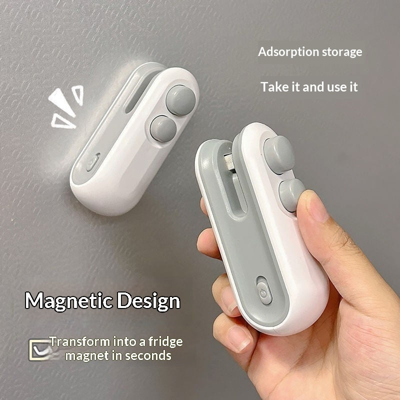 Seal Food Fresh in Seconds - Stop Wasting Snacks & Groceries