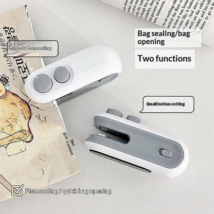 Seal Food Fresh in Seconds - Stop Wasting Snacks & Groceries